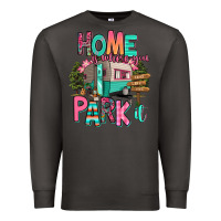 Smoke home is where we park it Premium Sweatshirt - RanaPortraitStore