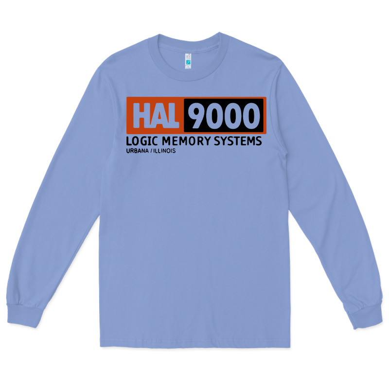 Hal 9000 Logic Memory Systems Urbana Illinois Long Sleeve Tee by artisFamous | Teevron