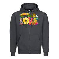 Smoke love pineapple Zipper Hoodie - RanaPortraitStore