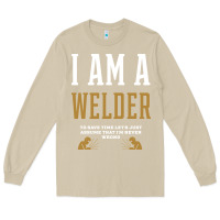 Mushroom I Am A WELDER - WELDER Job Gift Funny Long Sleeve Tee - artisFamous