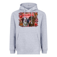 Heather Grey Valentine heifers Heavyweight Hoodie - RanaPortraitStore