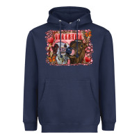 Navy Valentine heifers Heavyweight Hoodie - RanaPortraitStore