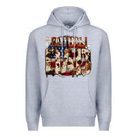 Heather Grey american football dad Premium Hoodie - Jasminsmagicworld