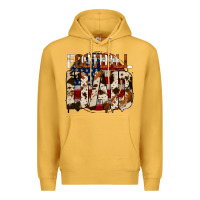 Mustard american football dad Premium Hoodie - Jasminsmagicworld