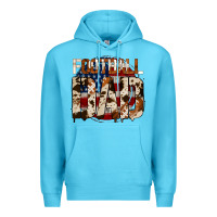 Ocean Blue american football dad Premium Hoodie - Jasminsmagicworld