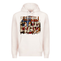 Pale Pink american football dad Premium Hoodie - Jasminsmagicworld
