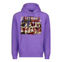 Purple american football dad Premium Hoodie - Jasminsmagicworld