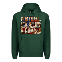 Sports Green american football dad Premium Hoodie - Jasminsmagicworld