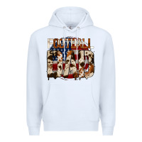 White american football dad Premium Hoodie - Jasminsmagicworld