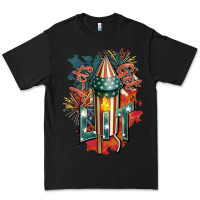 Black Let's get lit Premium Tee - FaDigitalArtStudio