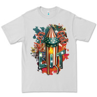 Dove Grey Let's get lit Premium Tee - FaDigitalArtStudio