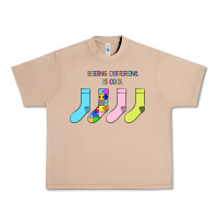 Burro Titi Pretty Art Being Different Is Cool Urban Heavy Tee - CowhideDigitalArt