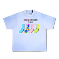 Grape Ice Titi Pretty Art Being Different Is Cool Urban Heavy Tee - CowhideDigitalArt