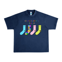 Navy Titi Pretty Art Being Different Is Cool Urban Heavy Tee - CowhideDigitalArt