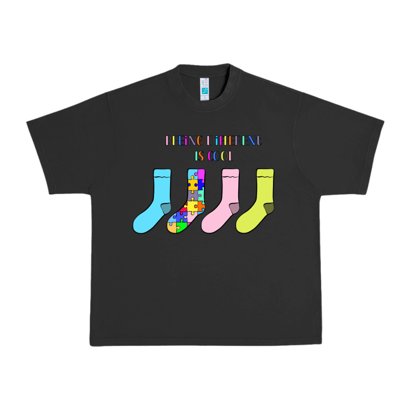 Titi Pretty Art Being Different Is Cool Urban Heavy Tee by CowhideDigitalArt | Teevron