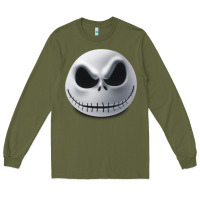 Army Green happy halloween pumpkin Trick or treat Long Sleeve Tee - artisFamous
