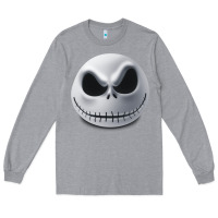 Heather Grey happy halloween pumpkin Trick or treat Long Sleeve Tee - artisFamous