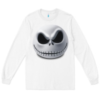 White happy halloween pumpkin Trick or treat Long Sleeve Tee - artisFamous