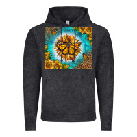Vintage Black Monarch Butterfly Sunflower Vintage Hoodie - LillyAllenDesigns