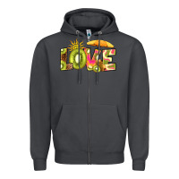 Smoke love kiwi Zipper Hoodie - RanaPortraitStore