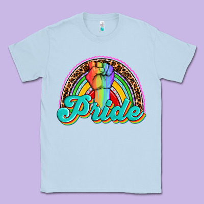 Pride Rainbow Classic Tee Designed By Oliviacreatesart
