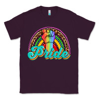 Plum pride rainbow Classic Tee - OliviaCreatesArt
