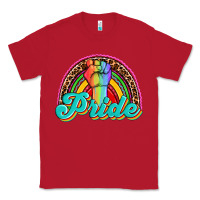 Red pride rainbow Classic Tee - OliviaCreatesArt