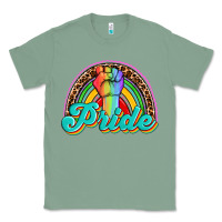 Sage pride rainbow Classic Tee - OliviaCreatesArt