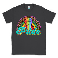 Smoke pride rainbow Classic Tee - OliviaCreatesArt