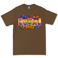 Cacao Equal rights Premium Tee - FaDigitalArtStudio