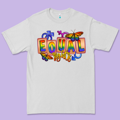 Equal Rights Premium Tee Designed By Fadigitalartstudio