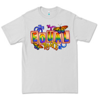 Dove Grey Equal rights Premium Tee - FaDigitalArtStudio