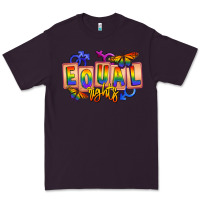 Plum Equal rights Premium Tee - FaDigitalArtStudio