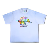 Grape Ice Titi Pretty Art Love And Accept Urban Heavy Tee - CowhideDigitalArt