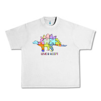 Lunar Rock Titi Pretty Art Love And Accept Urban Heavy Tee - CowhideDigitalArt