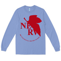Colony Blue nerv  evangelion Long Sleeve Tee - artisFamous