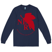 Navy nerv  evangelion Long Sleeve Tee - artisFamous