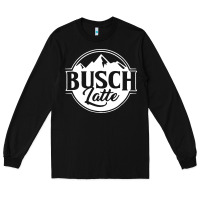 Black vintage busch light Long Sleeve Tee - artisFamous