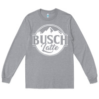 Heather Grey vintage busch light Long Sleeve Tee - artisFamous