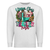 Oatmeal Heather upper class trailer trash Premium Sweatshirt - RanaPortraitStore
