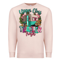 Pale Pink upper class trailer trash Premium Sweatshirt - RanaPortraitStore