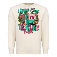 Sandshell upper class trailer trash Premium Sweatshirt - RanaPortraitStore