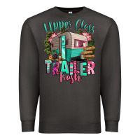 Smoke upper class trailer trash Premium Sweatshirt - RanaPortraitStore