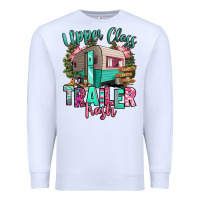 White upper class trailer trash Premium Sweatshirt - RanaPortraitStore