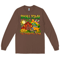 Chestnut small town st patricks day Long Sleeve Tee - CowhideDigitalArt