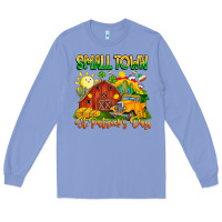 Colony Blue small town st patricks day Long Sleeve Tee - CowhideDigitalArt