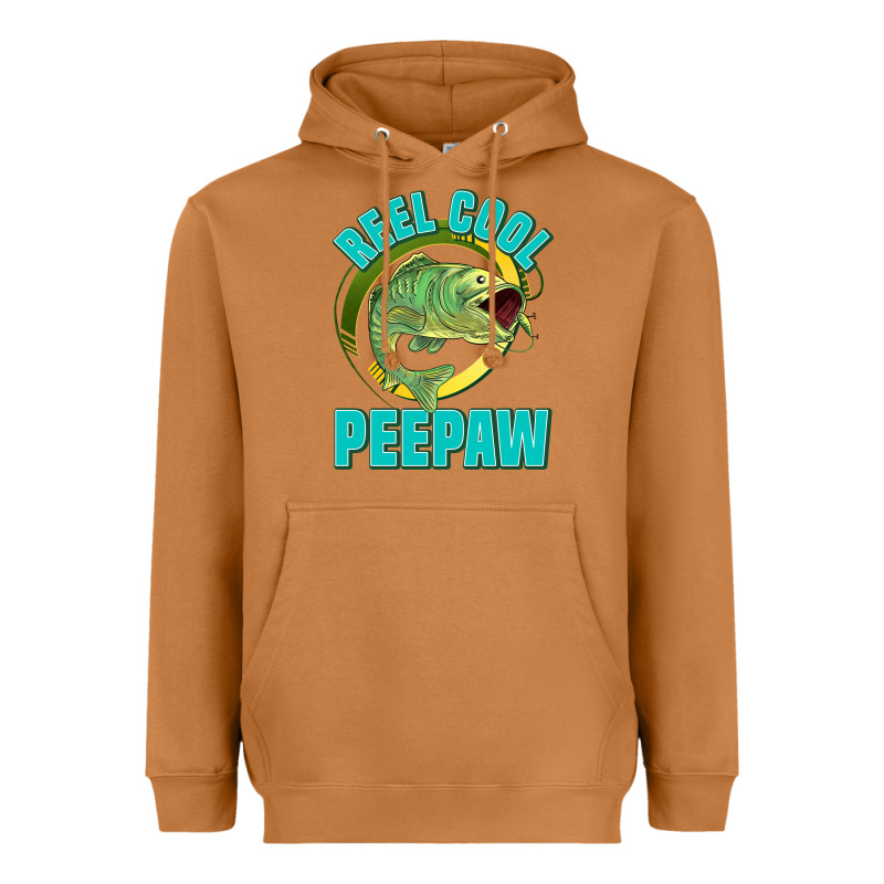 Reel Cool Peepaw Heavyweight Hoodie by Jasminsmagicworld | Teevron