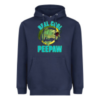Navy reel cool peepaw Heavyweight Hoodie - Jasminsmagicworld