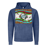 Vintage Denim winter blessings leopard Vintage Hoodie - LillyAllenDesigns