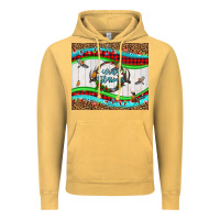 Vintage Mustard winter blessings leopard Vintage Hoodie - LillyAllenDesigns